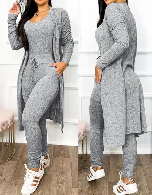 Krohn-e | Skinny Jumpsuit und Jacke