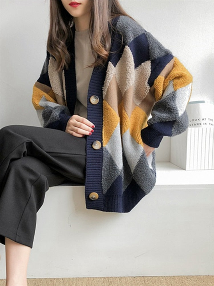 Krohn-e | Trendiger und Warmer Cardigan für Den Winter