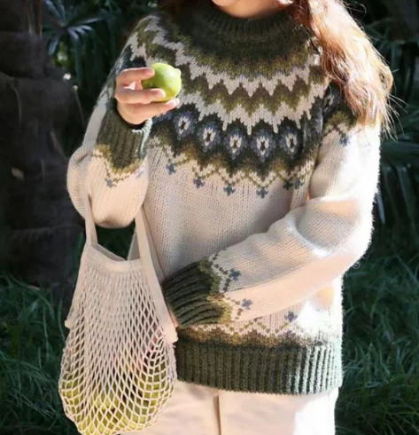 Krohn-e | Pullover - Gemütlicher nordischer Strickpullover