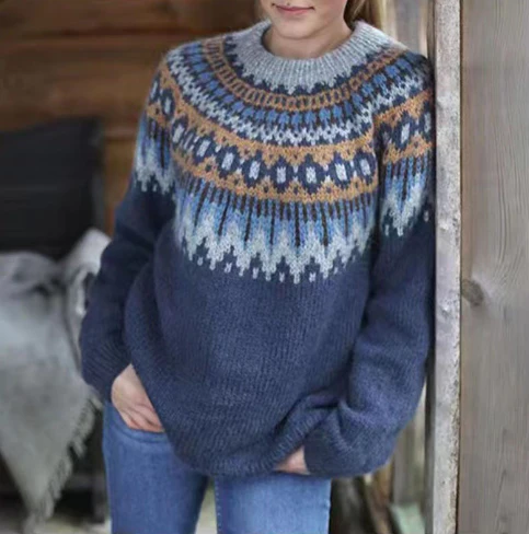 Krohn-e | Pullover - Gemütlicher nordischer Strickpullover