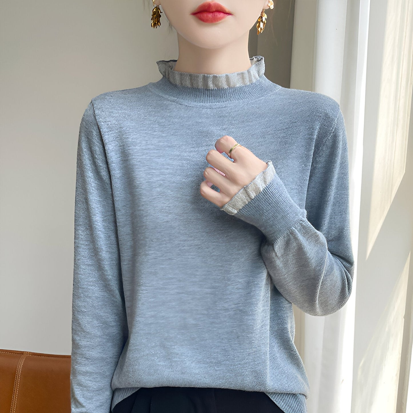 Eleonora Damen Kaschmirpullover für den Winter