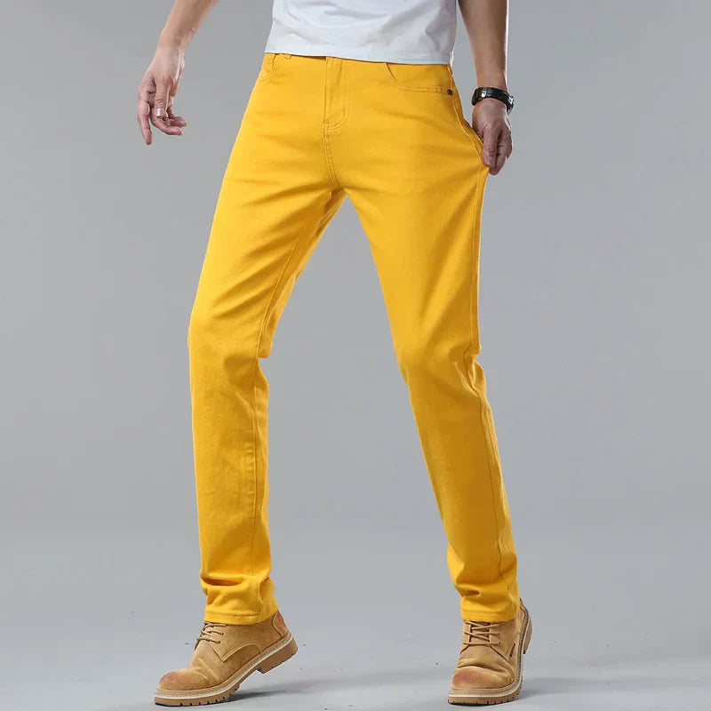 High-Quality Men's Slim-Fit Jeans