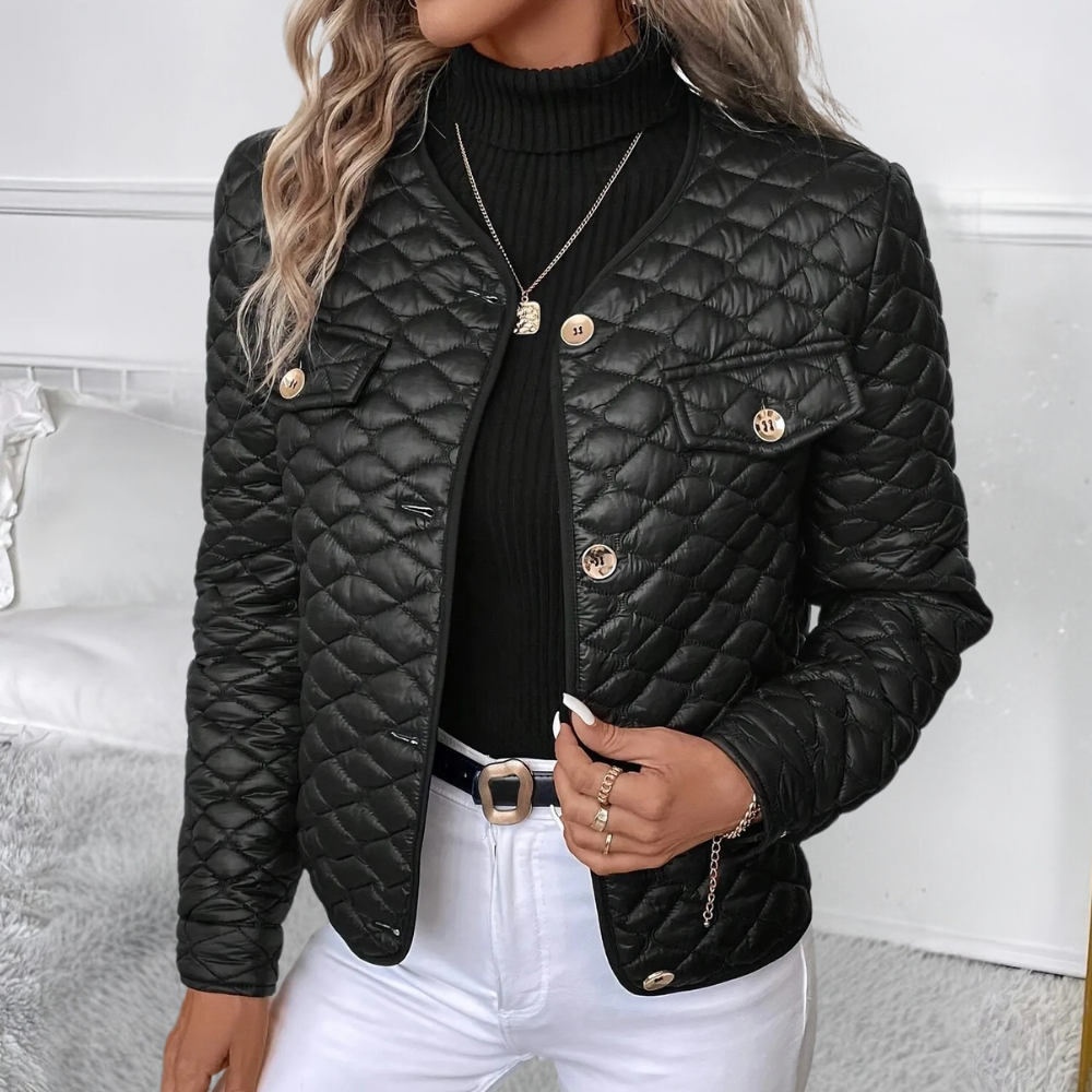 Krohn-e | Gepolsterte Herbstjacke für Damen