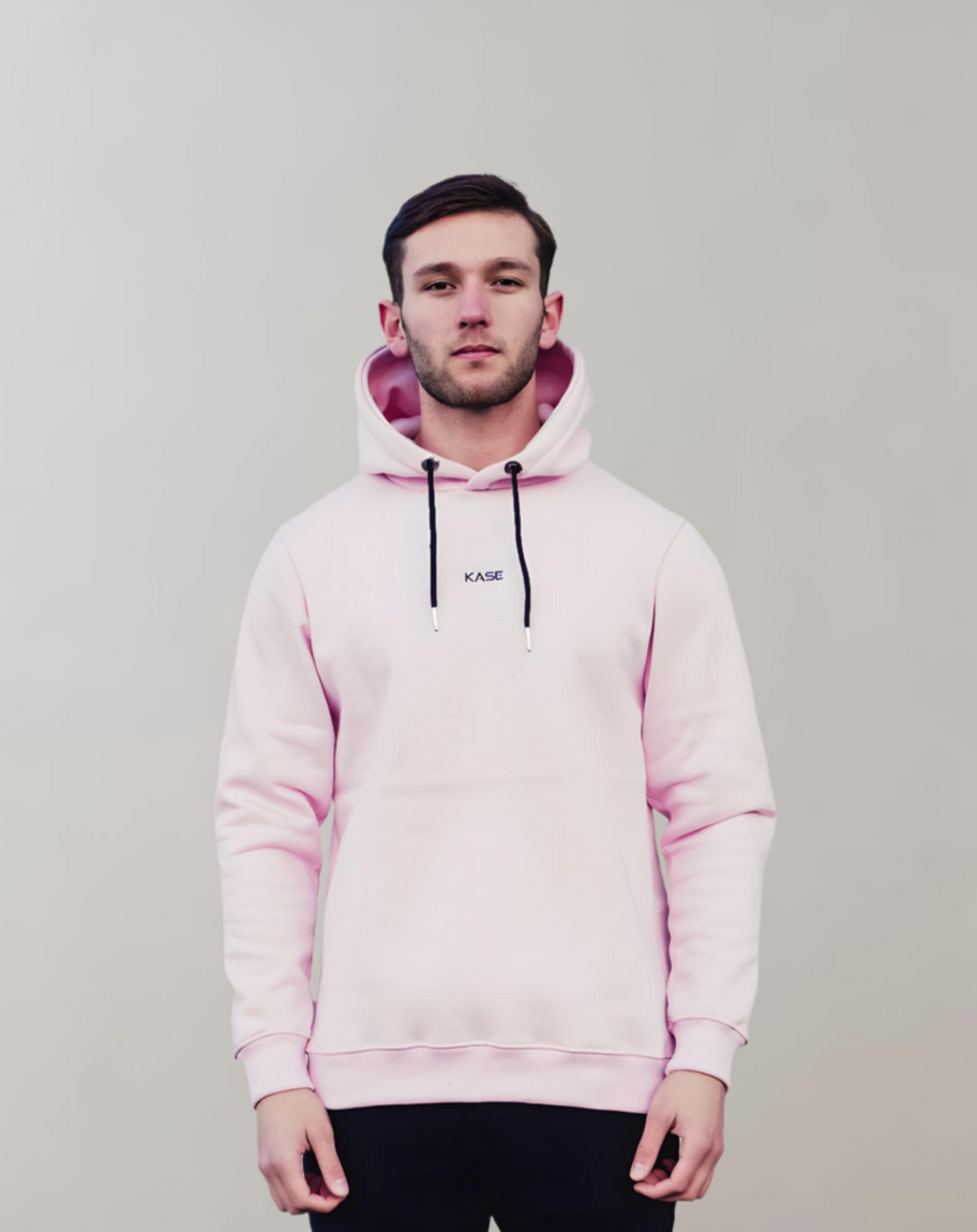 Rosa Kapuzenpullover von Fudus