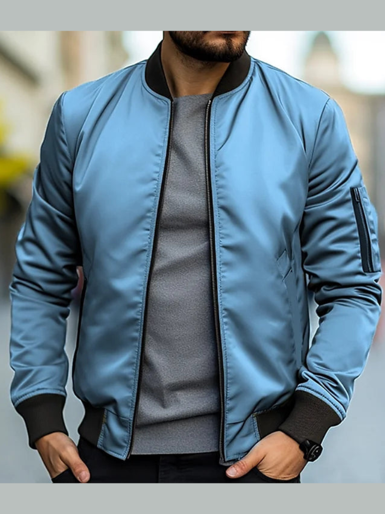 Moderne Herren-Bomberjacke