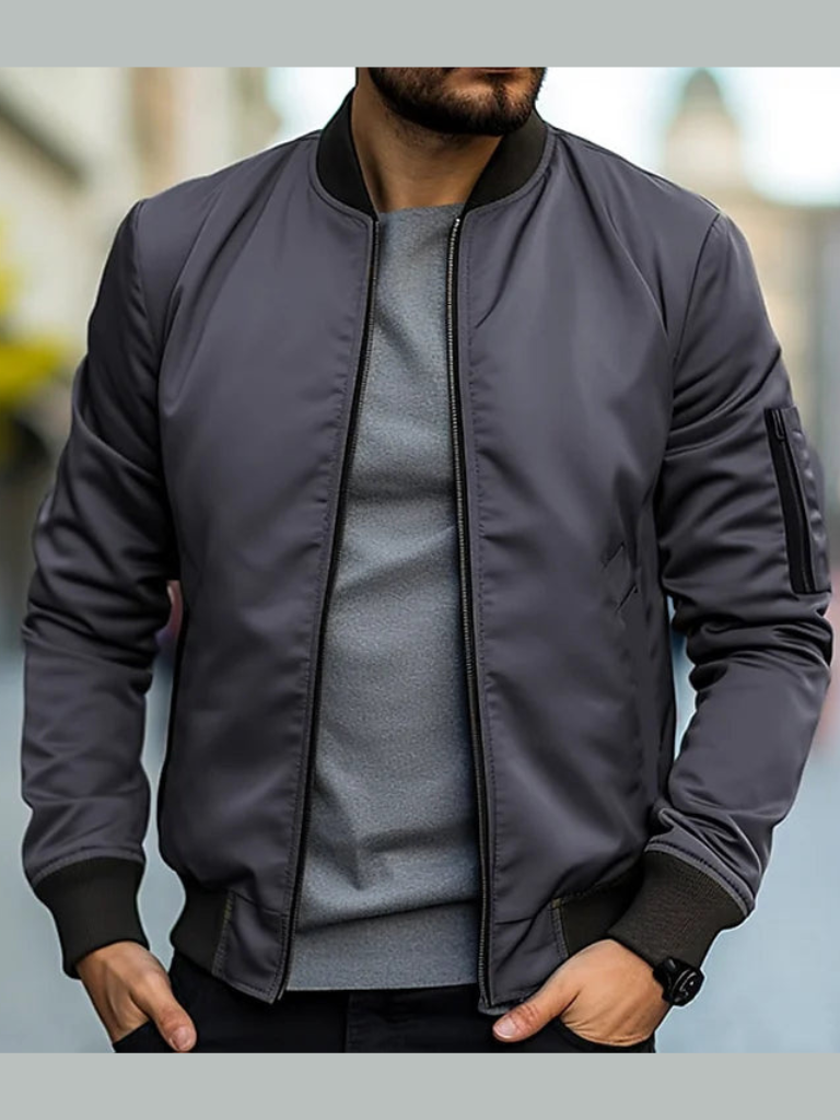 Moderne Herren-Bomberjacke