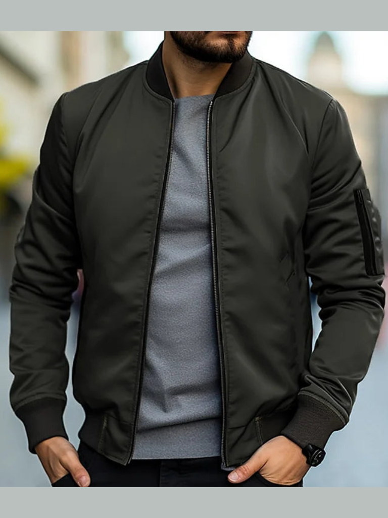 Moderne Herren-Bomberjacke