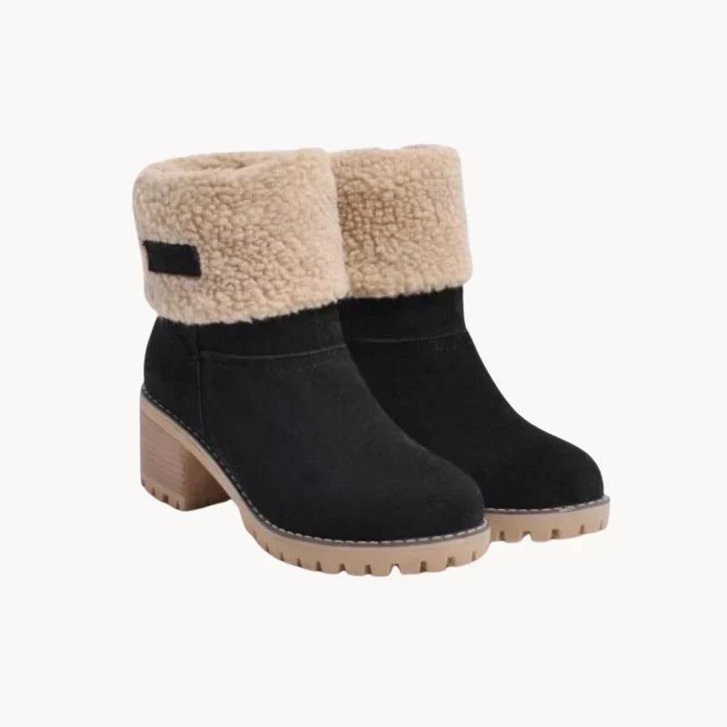 Krohn-e | Warm gefütterte bequeme Damenstiefel