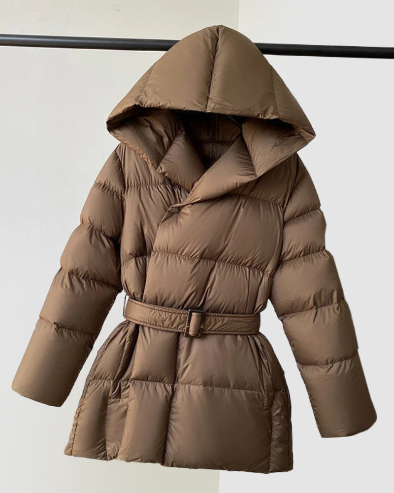 Krohn-e | Gefütterte Daunen Jacke Warm