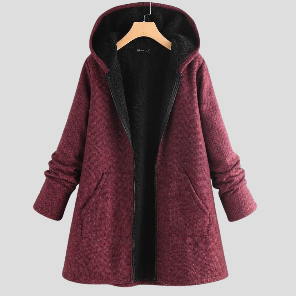 Krohn-e | “Fester Fleece Kapuzenmantel”