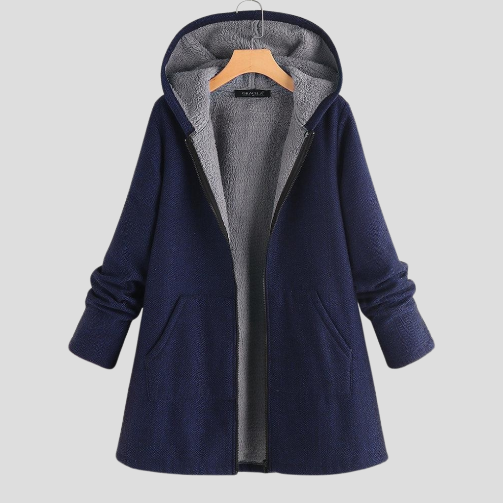Krohn-e | “Fester Fleece Kapuzenmantel”
