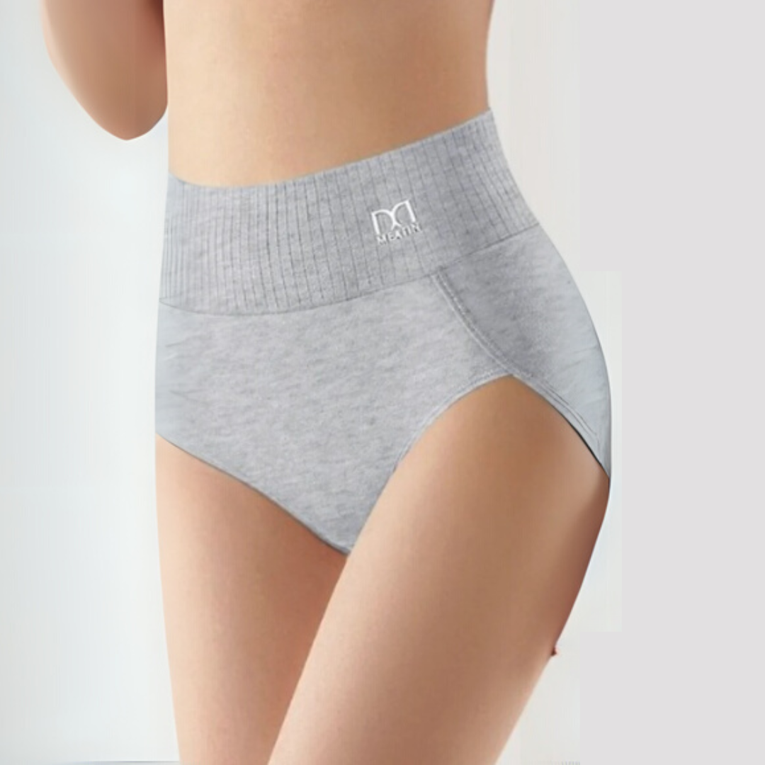 KROHN-E Damen High-Waist Shapewear Slip Bauchkontrolle Formend
