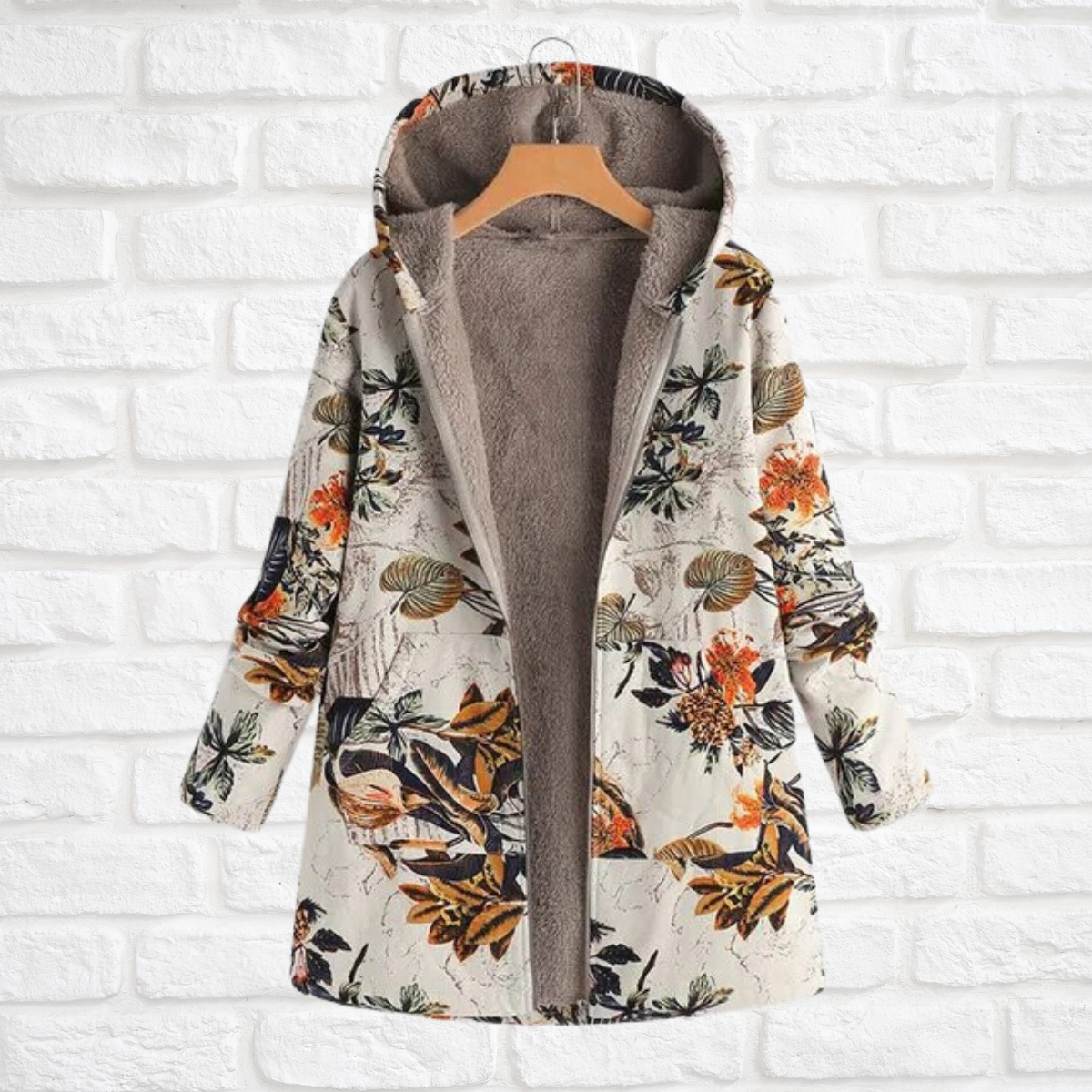 Oriana Kapuzenjacke mit auffälligem Design
