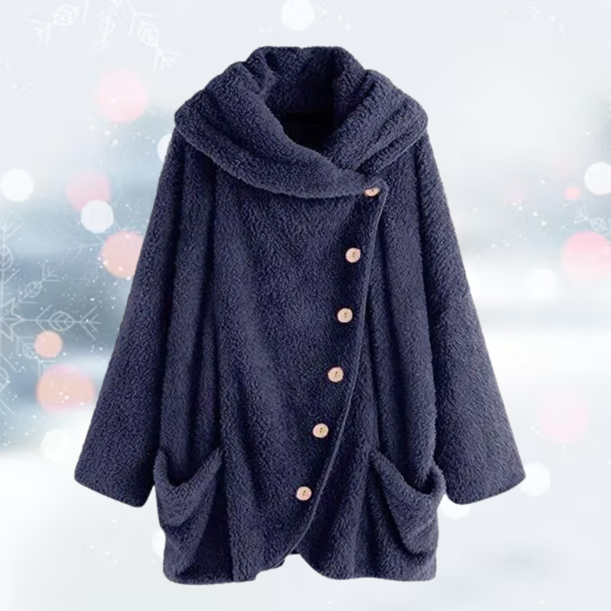 Krohn-e | Plüsch Weste Jacke