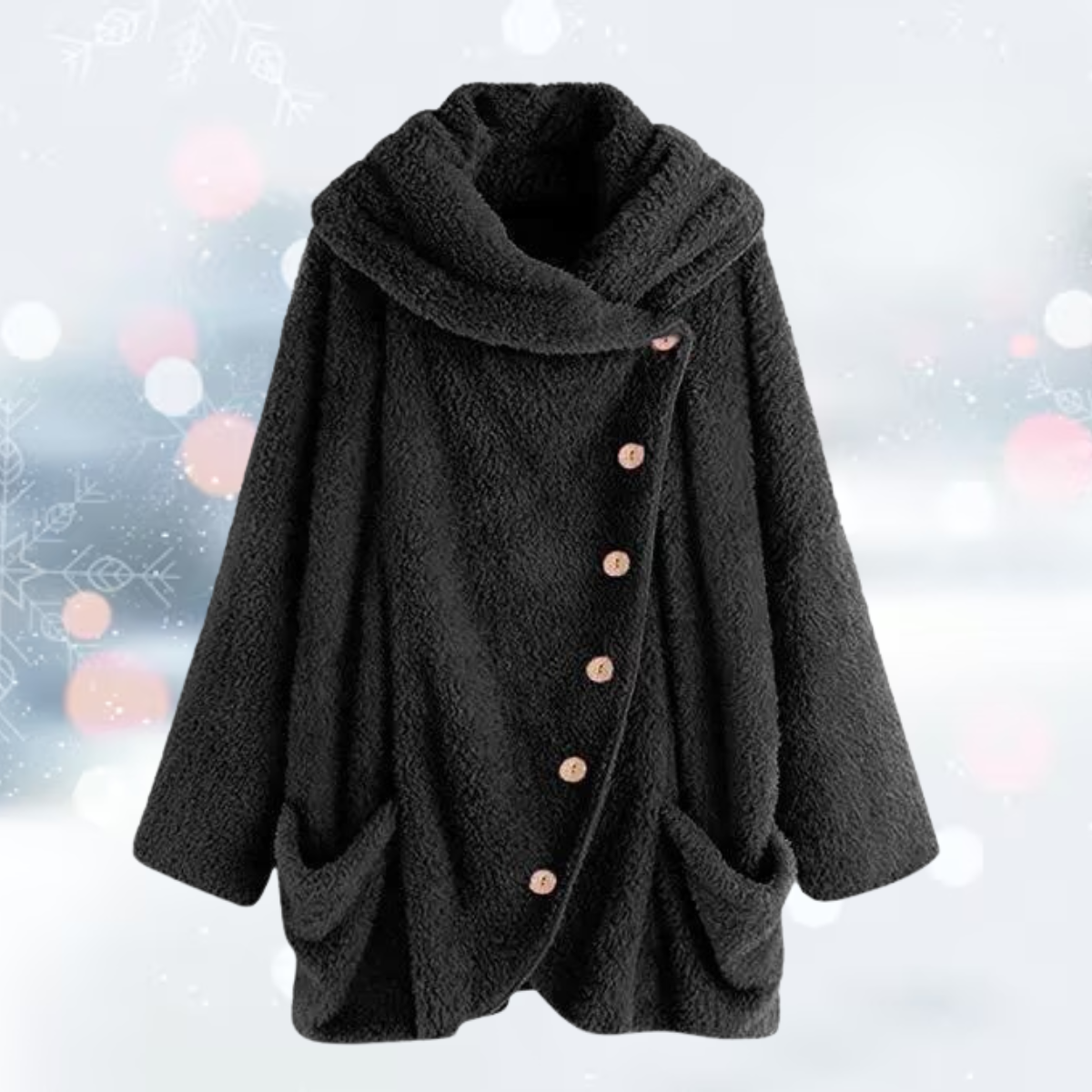 Krohn-e | Plüsch Weste Jacke