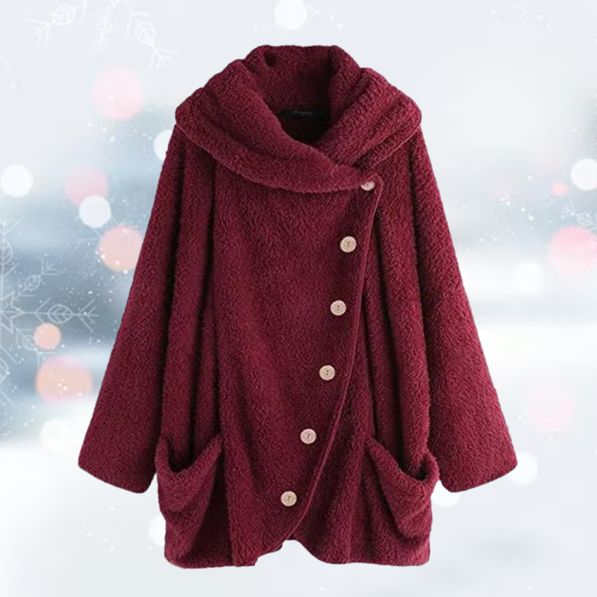 Krohn-e | Plüsch Weste Jacke