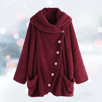 Krohn-e | Bequeme Knöpfbare Jacke für Frauen