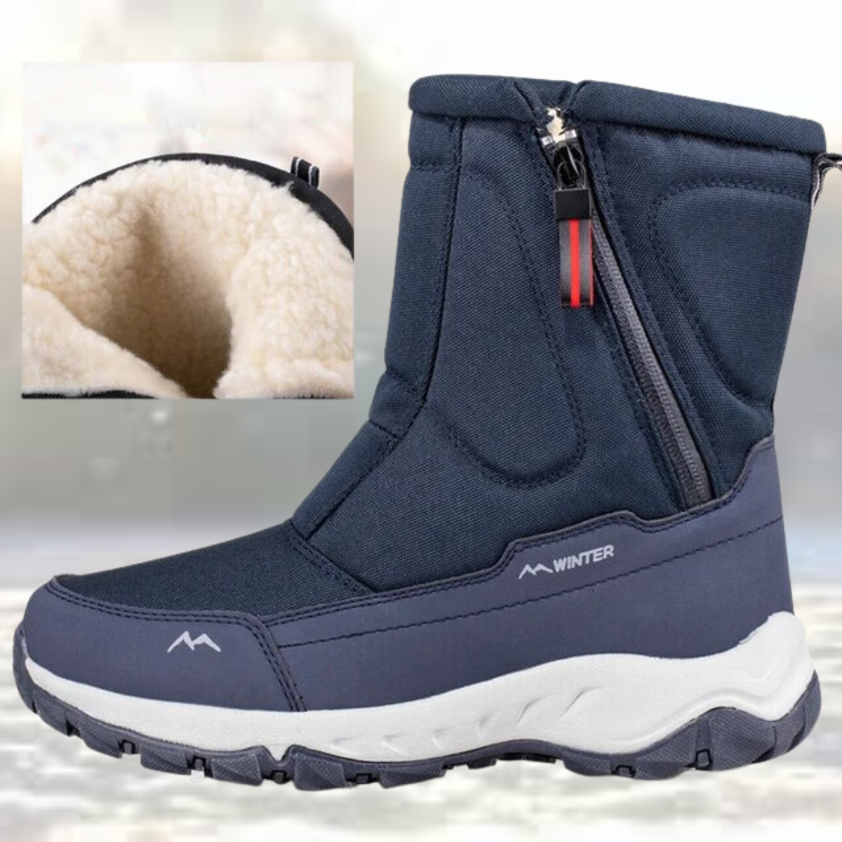 Stylische Herren-Winterstiefel mit mittlerer Höhe - Rollins