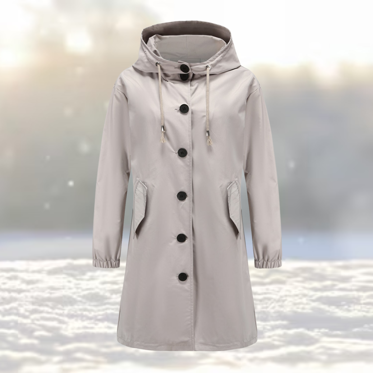 Krohn-e | Eleganter Trench Coat Damen