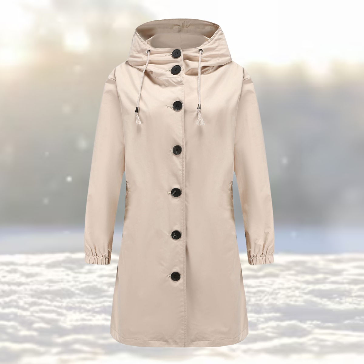 Krohn-e | Eleganter Trench Coat Damen