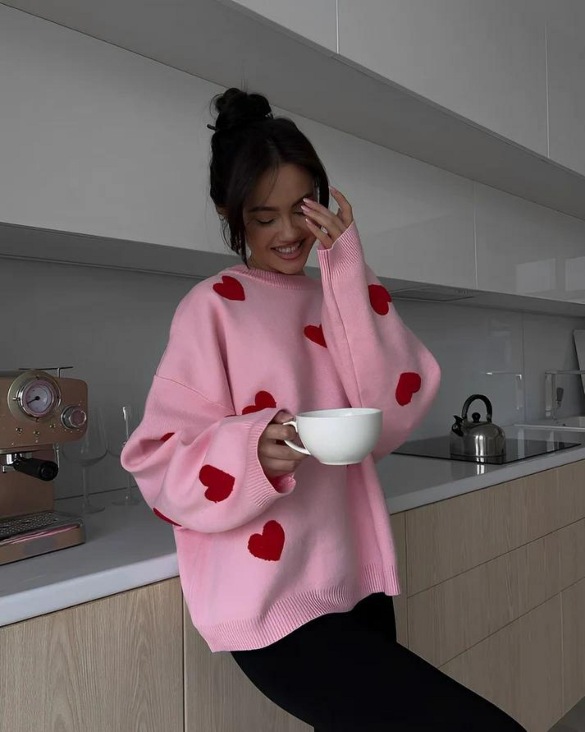Krohn-e | To The Moon Bequemer Pullover