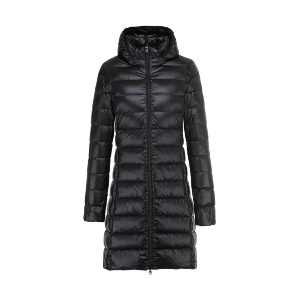 Krohn-e | Wasserdichte Daunenjacke mit Kapuze für Damen