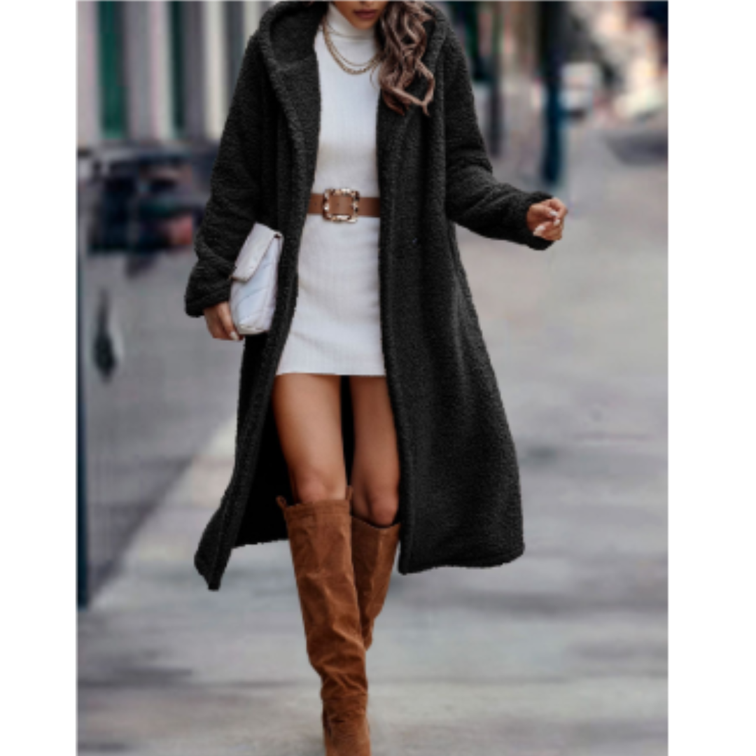 Krohn-e | Damen Klassischer Winter Mantel Warme