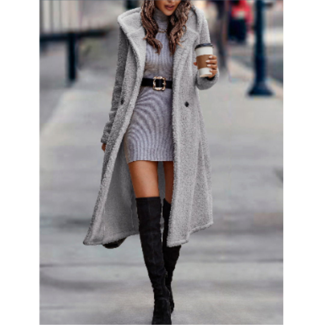 Krohn-e | Damen Klassischer Winter Mantel Warme