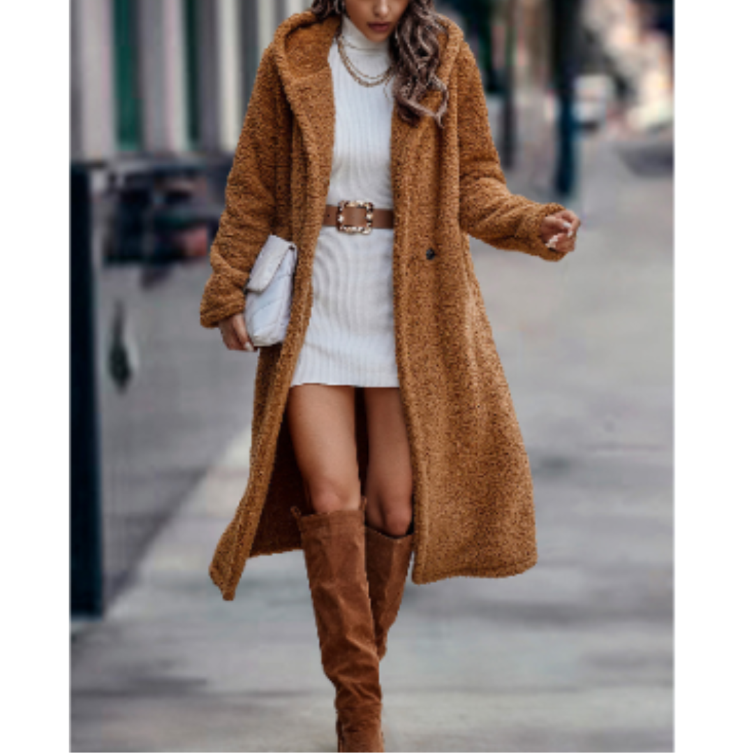 Krohn-e | Damen Klassischer Winter Mantel Warme