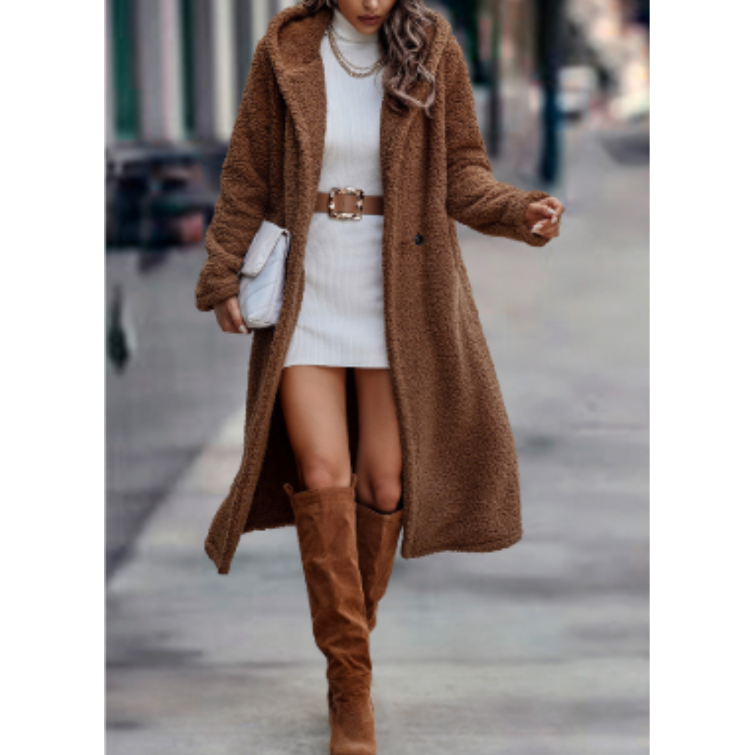 Krohn-e | Damen Klassischer Winter Mantel Warme