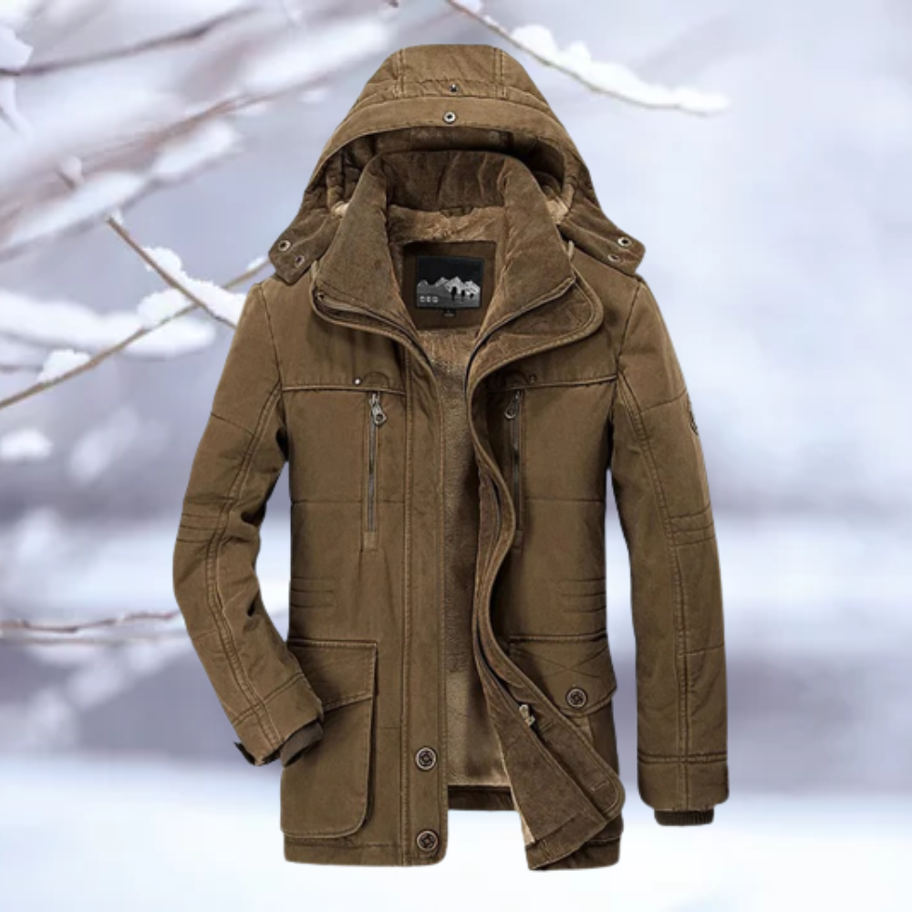 Thadeus Herren Wintermantel: Stilvoll und Warm