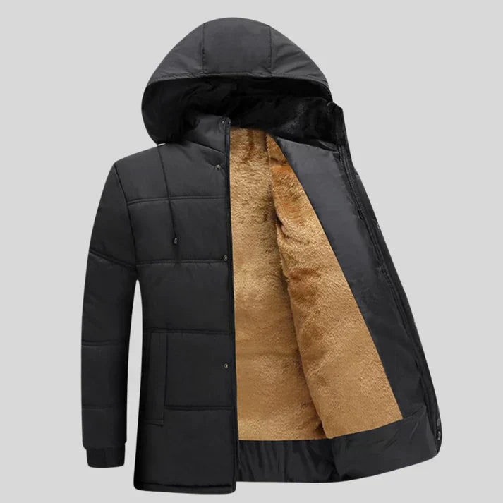 Krohn-e | Warmer Wintermantel mit Fütterung