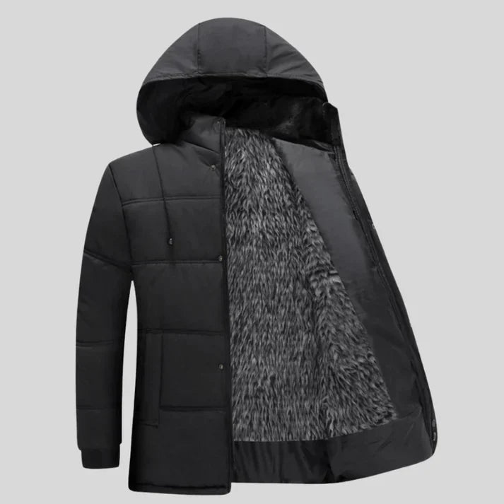 Krohn-e | Warmer Wintermantel mit Fütterung