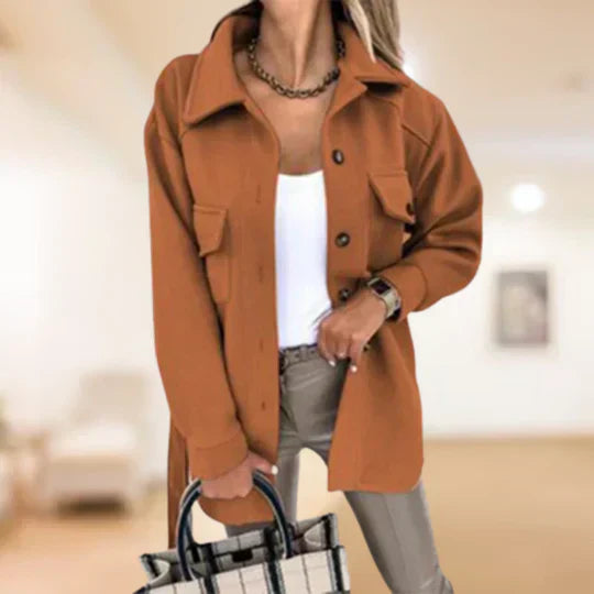Krohn-e | Warmer Trenchcoat für Frauen