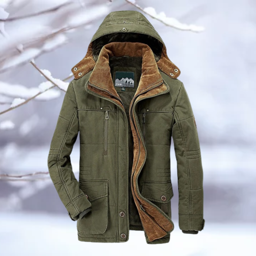 Thadeus Herren Wintermantel: Stilvoll und Warm