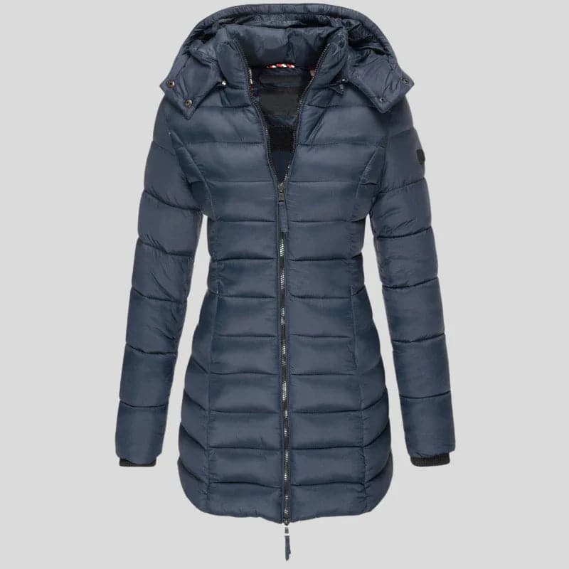 Krohn-e | Gestepptes Jacket - Kapuzenzip-Jacke