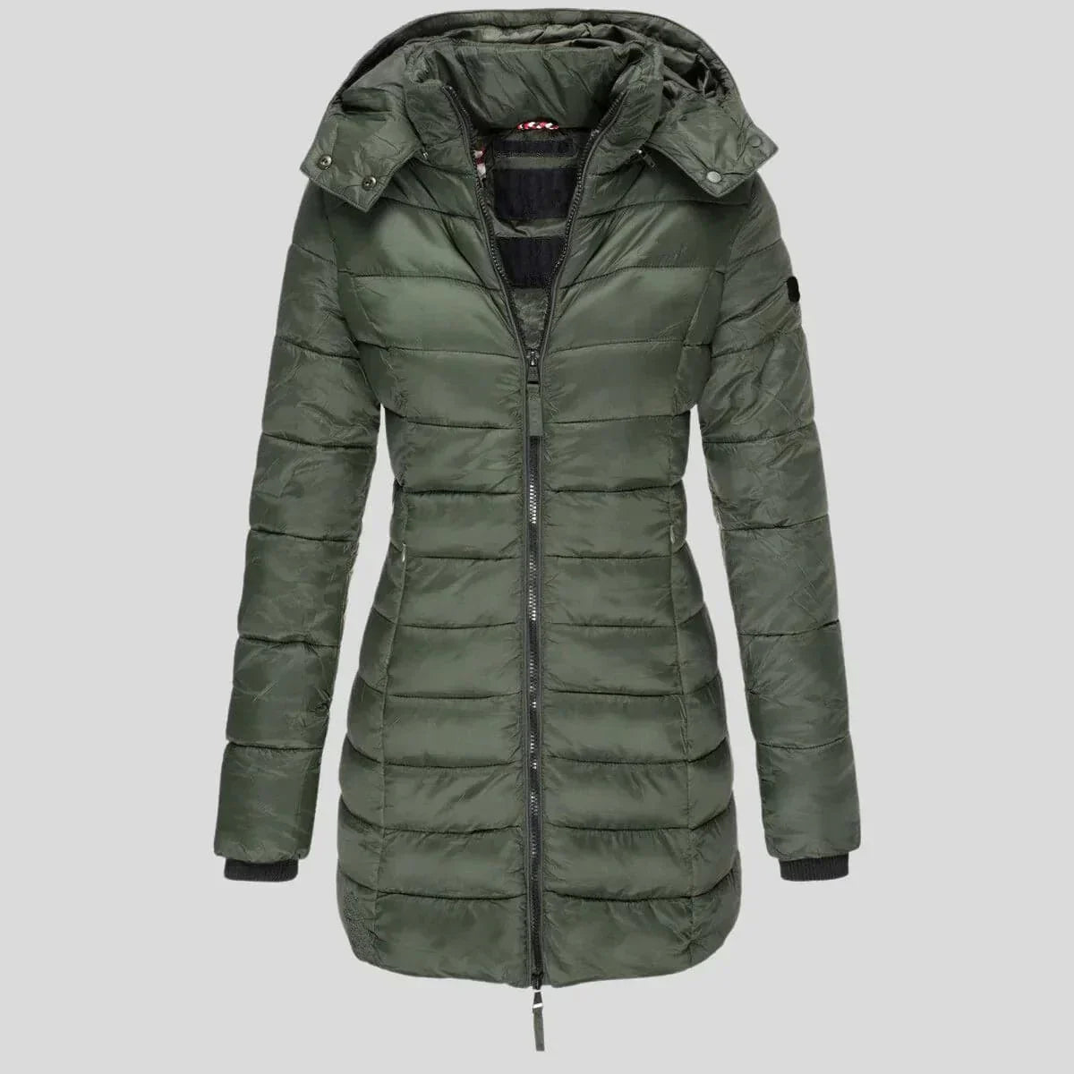 Krohn-e | Gestepptes Jacket - Kapuzenzip-Jacke