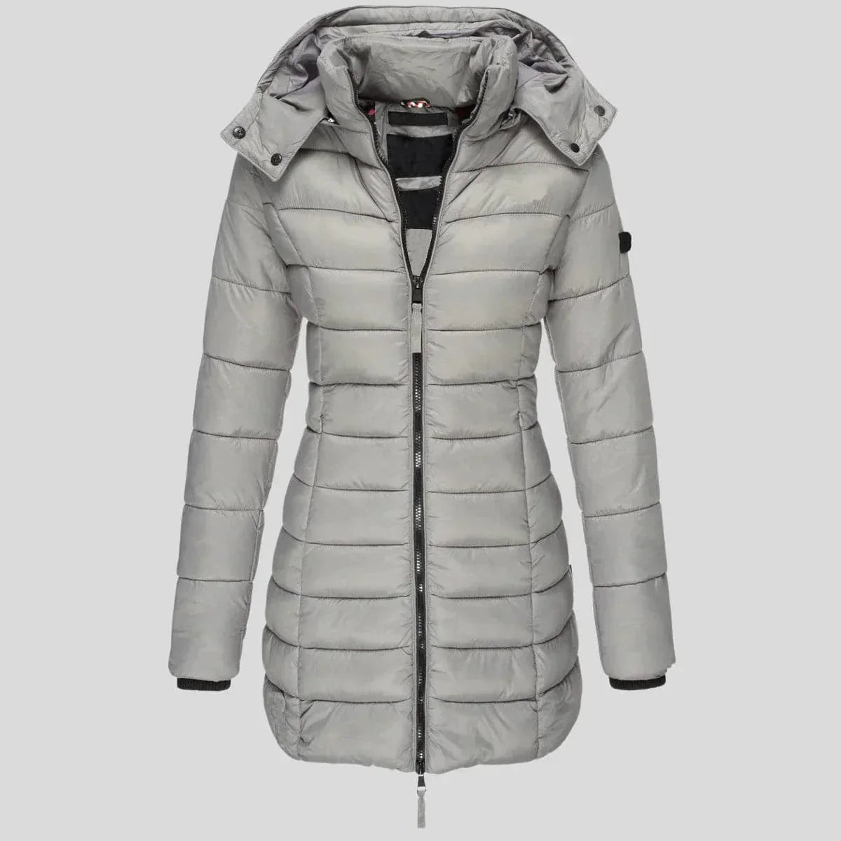 Krohn-e | Gestepptes Jacket - Kapuzenzip-Jacke