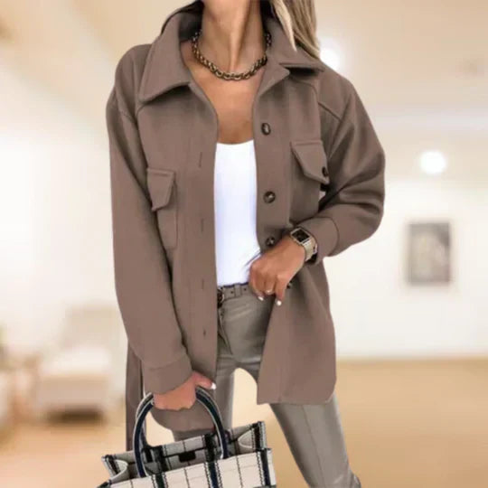 Krohn-e | Warmer Trenchcoat für Frauen