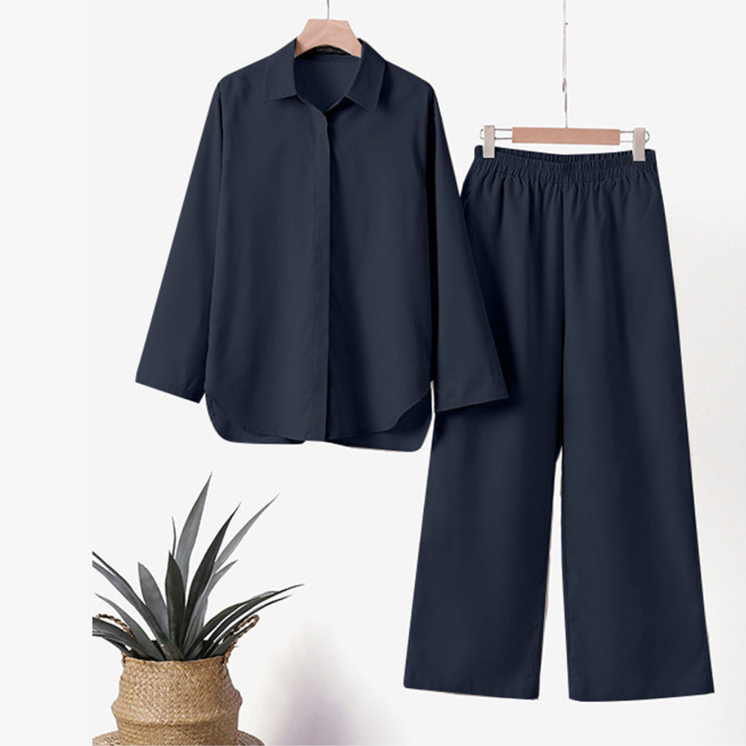 Baumwoll-Leinen Hemd und Hose - Felicia