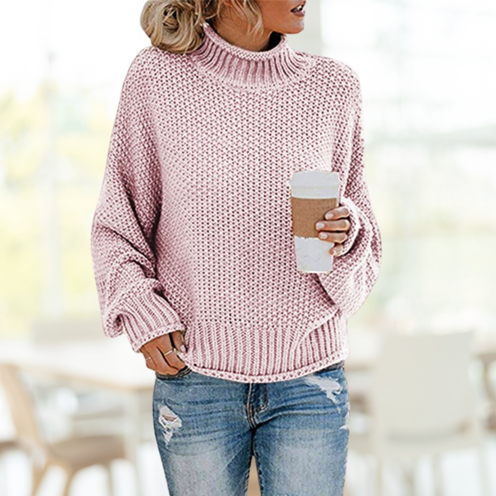 Edler Avril Pullover aus feiner Strickqualität