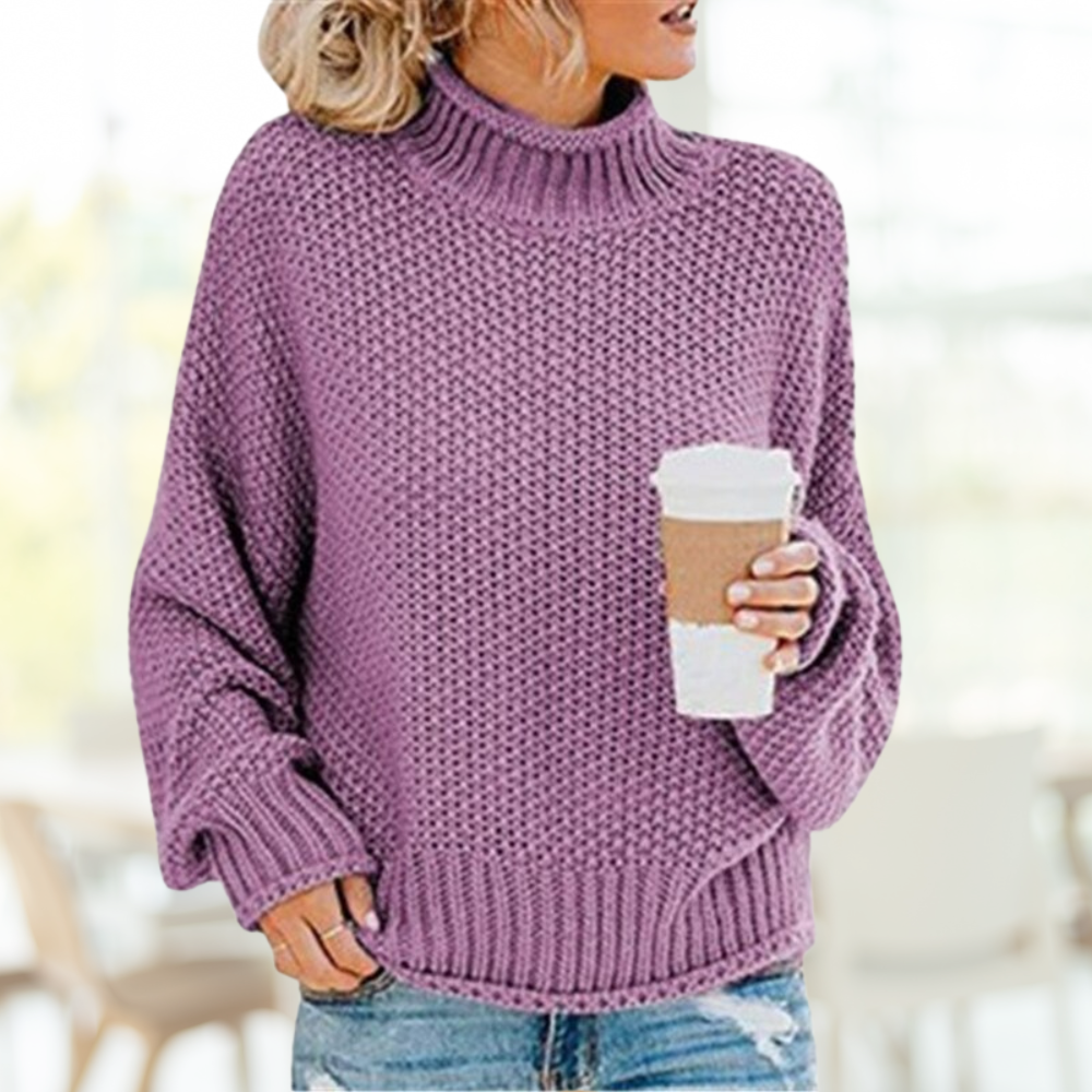 Edler Avril Pullover aus feiner Strickqualität