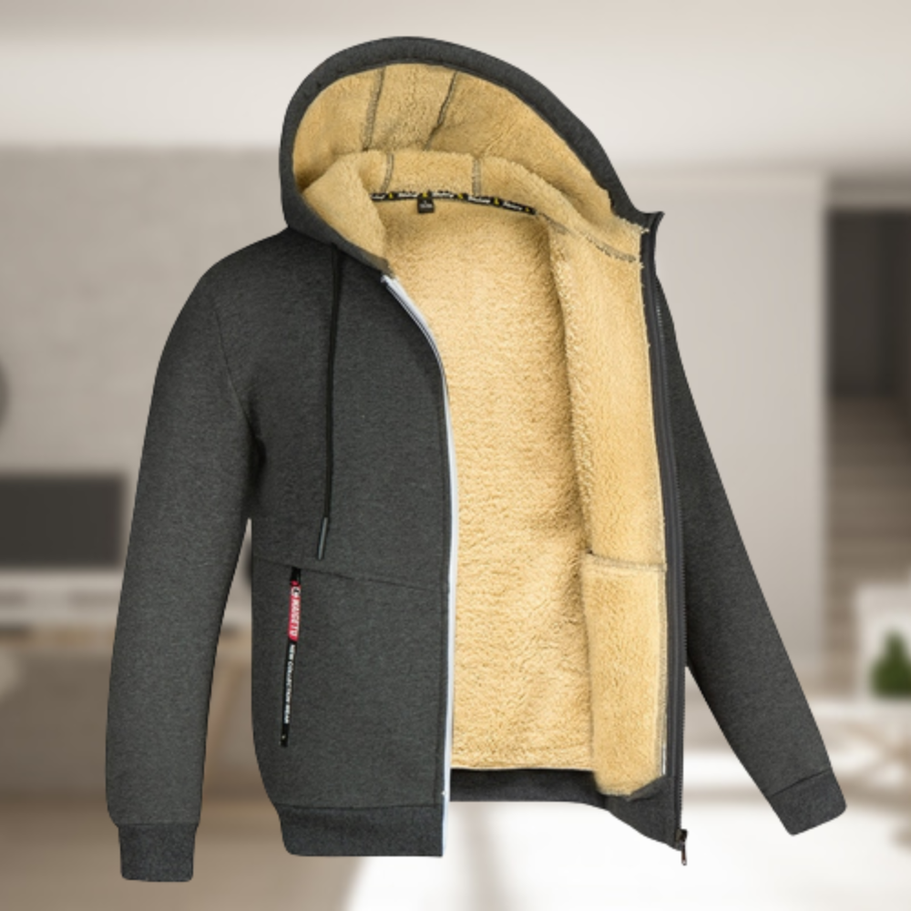 Krohn-e | Winterjacke mit Fleecekapuze