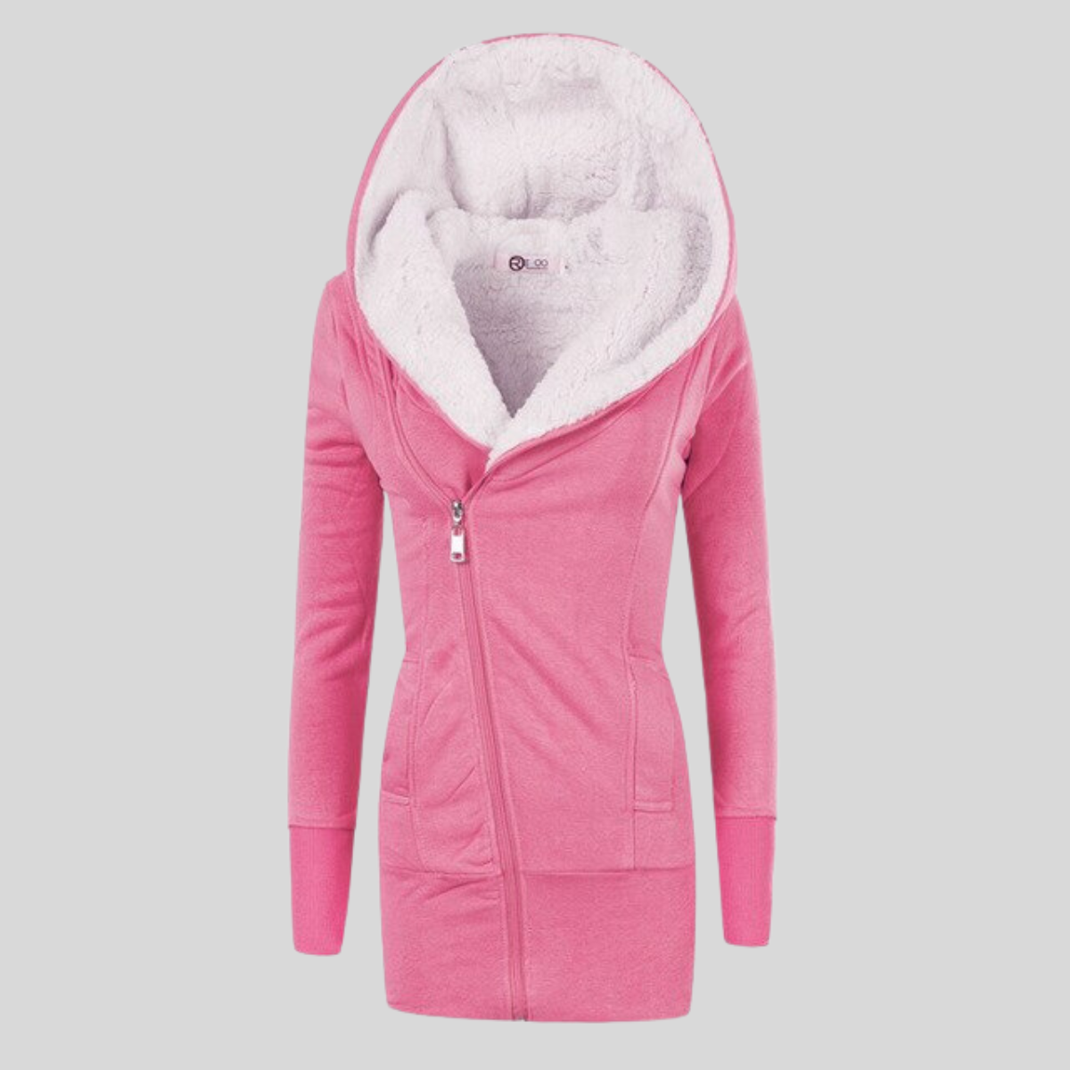 Krohn-e | Damen Fleece Kapuzenweste