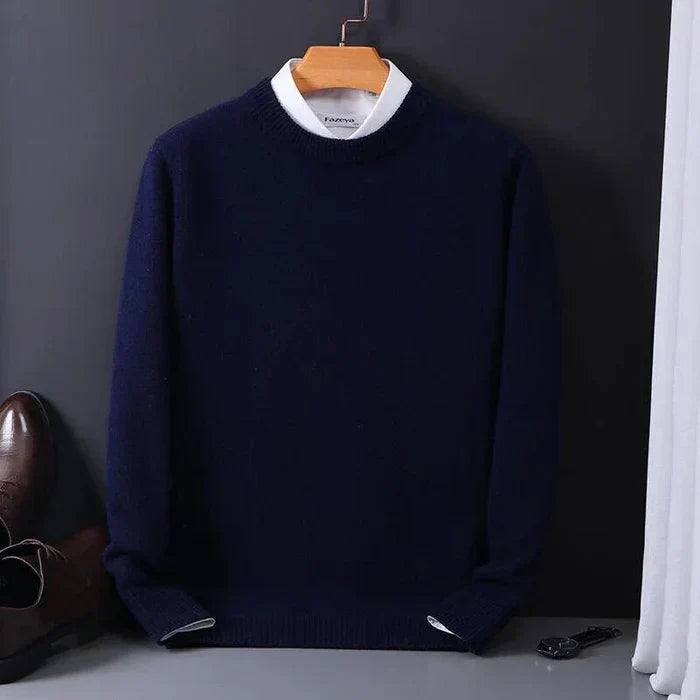 Krohn-e | Sweater - Herren Kaschmir Lockere Sweater