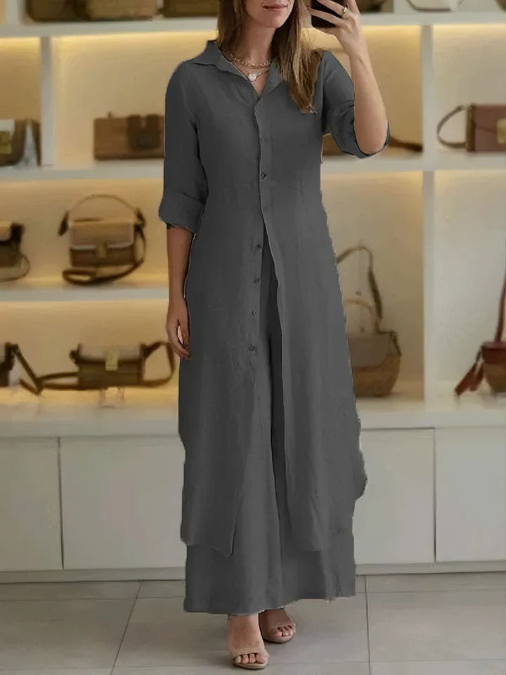 Svea Linen Two-Piece Set