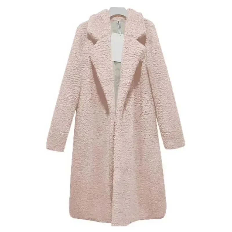 Trendiger Teddymantel für Damen - Valeria