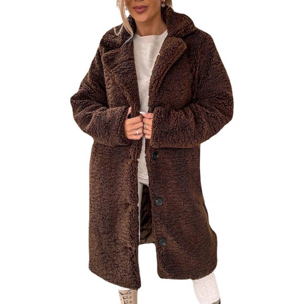 Krohn-e | Flauschiger Teddymantel