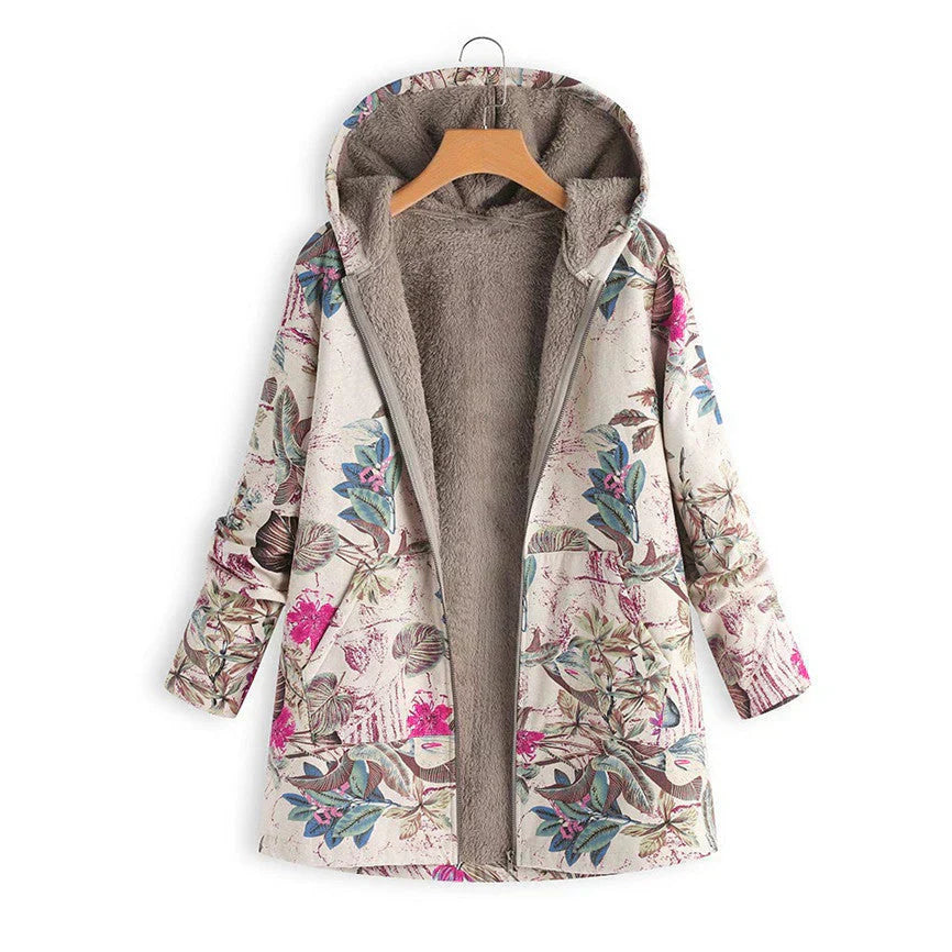 Krohn-e | Damenjacke mit Kapuze - Winter
