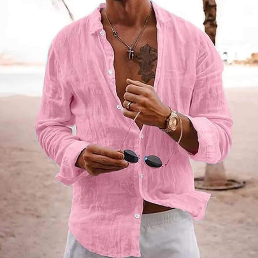 Baumwollhemd Valdemar – lässiger Schnitt